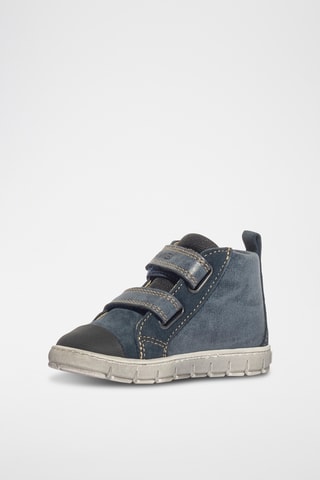 Hoge Leren Sneakers Play Arrow - Grijs