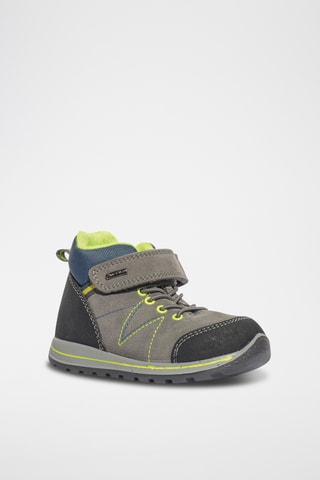 Hoge Leren Sneakers Baby Tiguan GTX - Lichtgrijs en Zwart