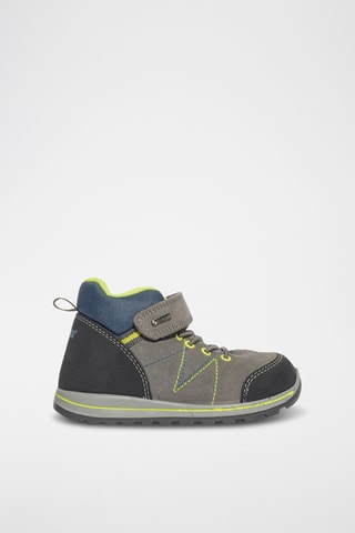 Hoge Leren Sneakers Baby Tiguan GTX - Lichtgrijs en Zwart
