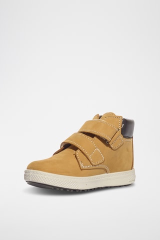 Leren Hoge Sneakers Barth 19 - Bruin 