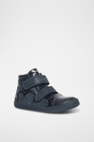 Leren Boots Barth 28 Prim - Marineblauw