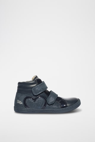 Leren Boots Barth 28 Prim - Marineblauw