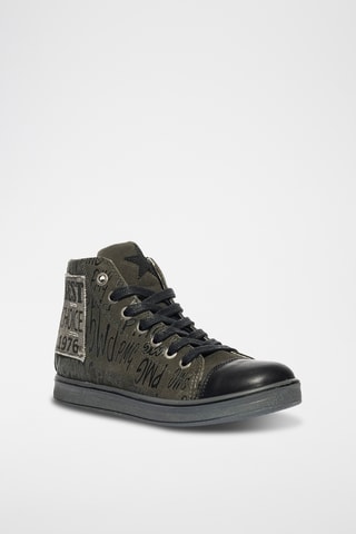 Hoge Nubuck Sneakers Barth 28 Prim - Grijs 