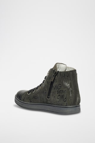 Hoge Nubuck Sneakers Barth 28 Prim - Grijs 