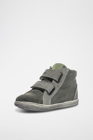 Leren Boots Baby Box - Grijs