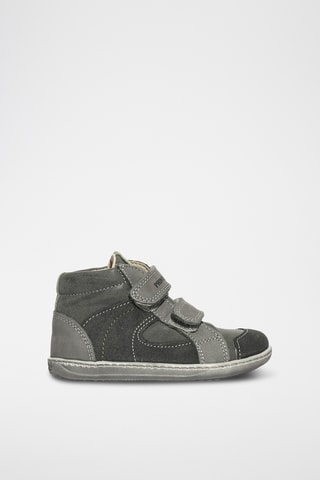 Leren Boots Baby Box - Grijs