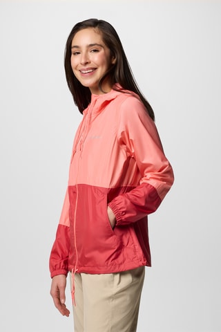 Coupe-vent à capuche Flash Forward™ II - Rose et rouge