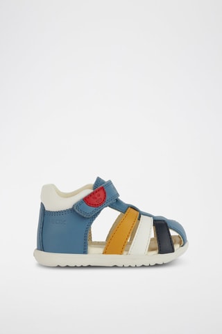 Sandales en cuir Macchia - Bleu