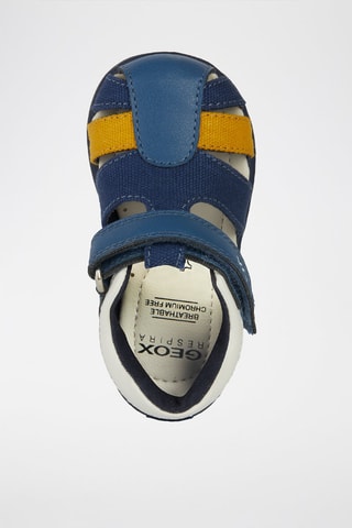 Sandales en cuir Elthan - Bleu