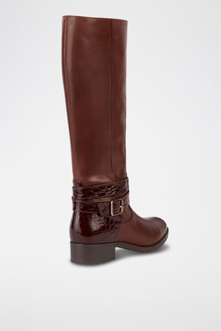 Bottes en cuir Felicity - Marron