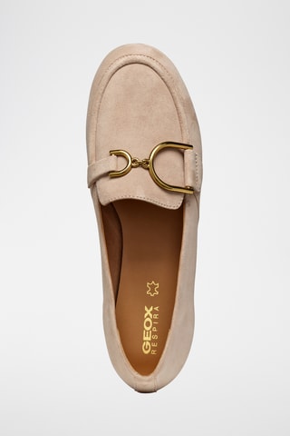 Mocassins en nubuck - Beige