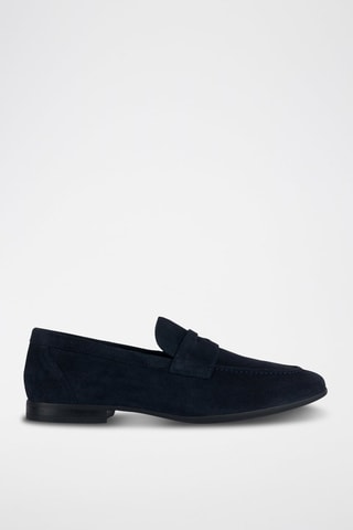 Mocassins en nubuck Sapienza - Bleu