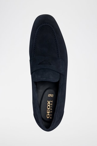 Mocassins en nubuck Sapienza - Bleu