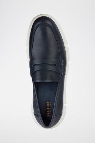 Mocassins en cuir Adacter F - Bleu