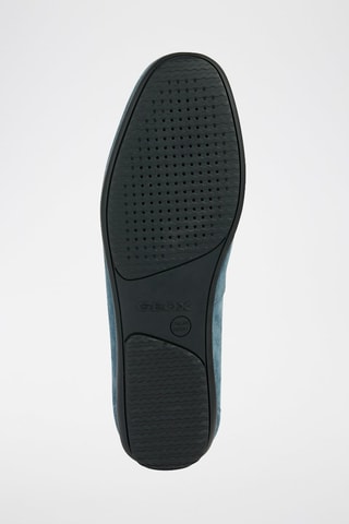 Mocassins en nubuck Ascanio - Bleu