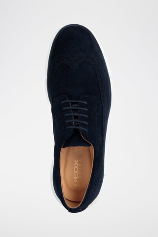 Derbys en nubuck Adacter - Bleu