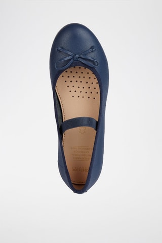 Ballerines en cuir Plié - Bleu