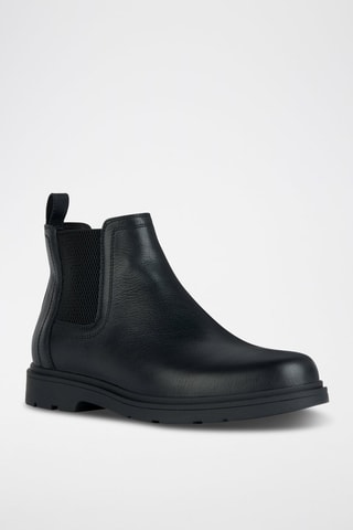 Boots Chelsea en cuir Spherica - Noir
