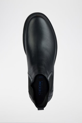 Boots Chelsea en cuir Spherica - Noir