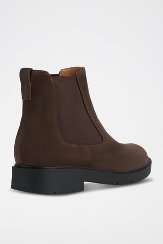 Bottines Chelsea en nubuck Spherica - Marron