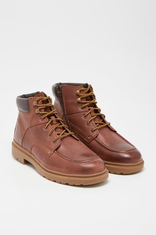 Bottines en cuir Andalo Camel