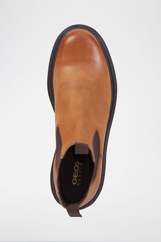 Bottines Chelsea en cuir nappa Faloria - Marron
