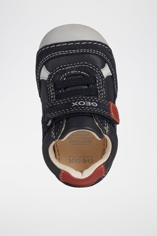 Baskets en cuir nappa et nubuck Tutim B. A  - Noir