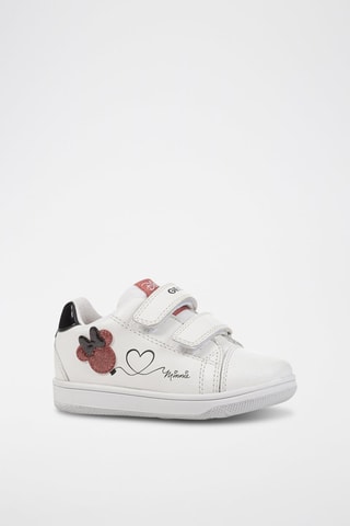Baskets en cuir Minnie Disney New Flick - Blanc