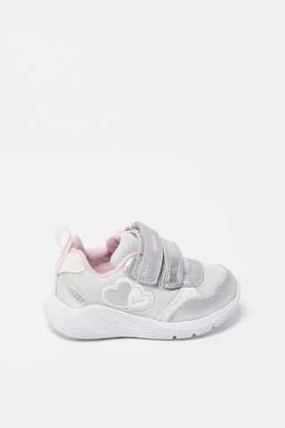 Baskets Sprintye Argenté et blanc