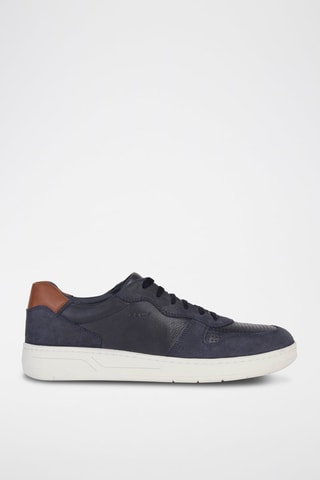 Baskets en cuir Magnete - Bleu marine