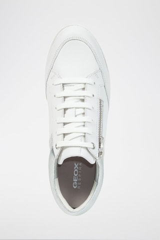 Baskets en cuir nappa et cuir de mouton nappa Myria - Blanc