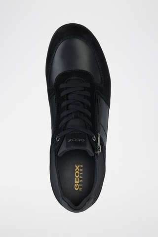 Baskets en cuir Renan - Noir