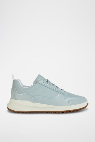 Baskets en cuir - Bleu clair
