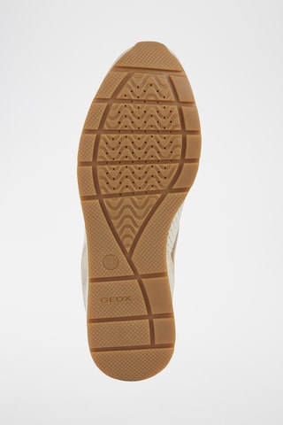 Baskets compensées en cuir de veau nubuck Zosma - Beige