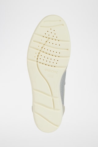 Baskets compensées en cuir de veau nubuck Calzature - Argenté et gris clair