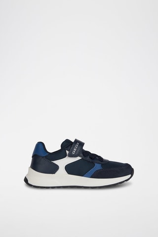 Baskets en nubuck Briezee - Bleu