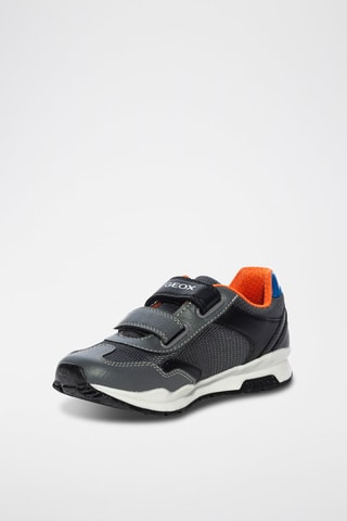 Baskets Pavel - Gris et orange