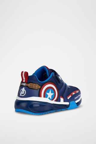 Baskets Captain America Avengers Marvel - Bleu marine et rouge