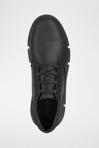 Baskets montantes en cuir Adacter - Noir
