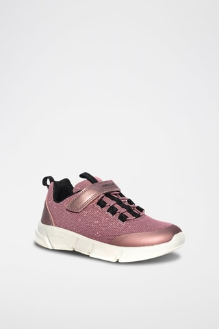 Baskets Aril - Rose et noir