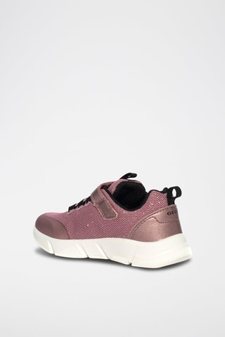 Baskets Aril - Rose et noir