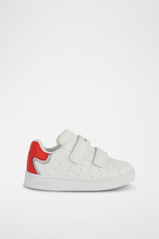 Baskets Eclyper - Blanc et rouge