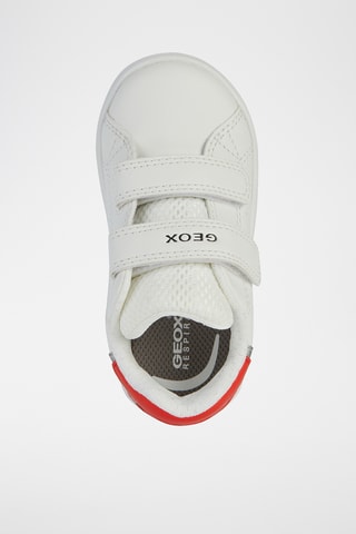 Baskets Eclyper - Blanc et rouge