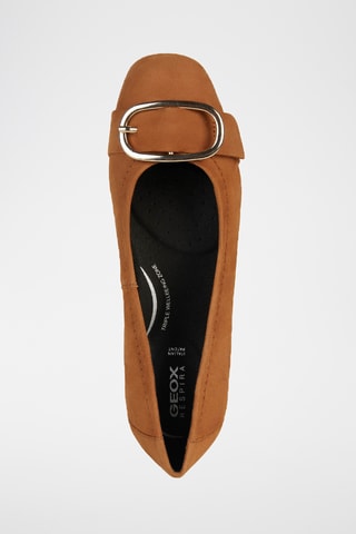 Ballerines en nubuck Annytah - Marron