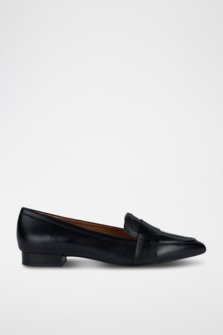 Mocassins en cuir Charyssa - Noir