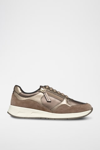 Baskets en nubuck Bulmya - Taupe