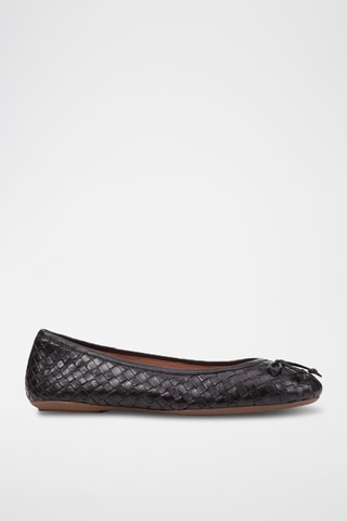 Ballerines en cuir Palmaria - Noir