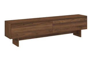 Meuble TV 2 abattants Yumi - 180 x 30 x 46 cm