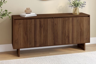 Buffet Yumi 4 portes - 160 x 40 x 75 cm