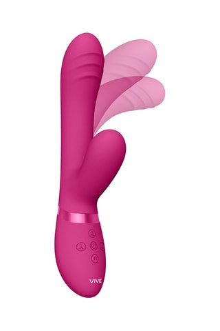 Vibromasseur Tani - Rose - 21,5 cm